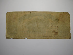 $1 1862 Richmond Virginia VA Obsolete Currency Treasury Bank Note Bill