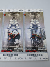 Load image into Gallery viewer, 2003 Ottawa Senators Stanley Cup Finals NHL Playoff Hockey Ghost Ticket Sheet
