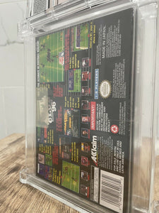 NFL Quarterback Club '96 Super Nintendo Sealed Video Game Wata 9.4 A+ Football