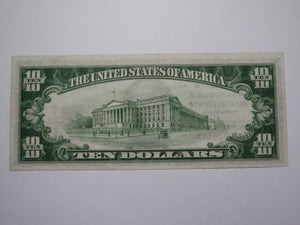 $10 1929 Boyertown Pennsylvania PA National Currency Bank Note Bill Ch #2137 AU+
