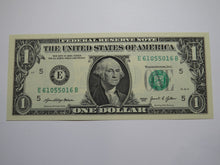 Load image into Gallery viewer, $1 2021 Radar Serial Number Federal Reserve Currency Bank Note Bill UNC 61055016