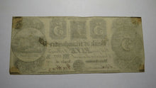 Load image into Gallery viewer, $5 1837 Manchester Michigan MI Obsolete Currency Bank Note Bill! Bank of MC!