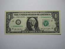 Load image into Gallery viewer, $1 2021 Radar Serial Number Federal Reserve Currency Bank Note Bill UNC++++