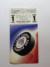 Load image into Gallery viewer, 1994 ECF Game 1 New York Rangers Vs New Jersey Devils Playoff Hockey Ticket Stub