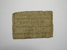 Load image into Gallery viewer, 1790 One Penny Elizabeth Borough New Jersey Colonial Currency Note Bill RARE NJ