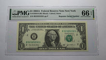 Load image into Gallery viewer, $1 2003 Repeater Serial Number Federal Reserve Currency Bank Note Bill PMG UNC66