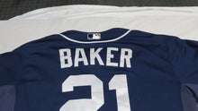 Load image into Gallery viewer, 2012 John Baker San Diego Padres Game Used Worn MLB Baseball Jersey! Great Use!