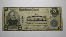 Load image into Gallery viewer, $5 1902 New London City Connecticut CT National Currency Bank Note Bill! #1037