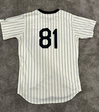 Load image into Gallery viewer, 2016 Griffin Benedict San Diego Padres TBTC Game Used Worn MLB Baseball Jersey