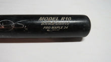Load image into Gallery viewer, Brad Davis Florida Marlins Game Used Signed MAX Bat MLB Pro Maple Baseball Bat