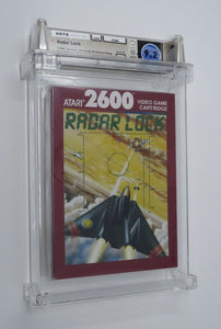 New Radar Lock Atari 2600 Sealed Video Game Wata Graded 9.2 A+ Seal! 1989