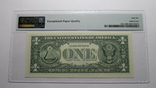 Load image into Gallery viewer, $1 2003 Radar Serial Number Federal Reserve Currency Bank Note Bill PMG UNC66EPQ