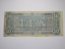 Load image into Gallery viewer, $10 1864 Richmond Virginia Confederate Currency Bank Note Bill RARE T68 Miscut
