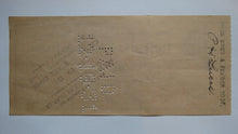 Load image into Gallery viewer, $2.50 1931 Hibbing Minnesota MN Cancelled Check! First National Bank 
