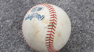 2018 Chris Archer Pittsburgh Pirates Game Used Strikeout Baseball Starling Marte
