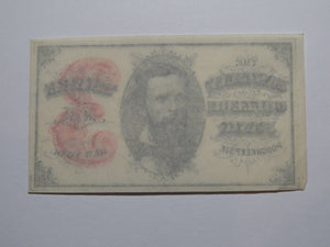 $.03 1870's Poughkeepsie New York Obsolete Currency Note Eastman College