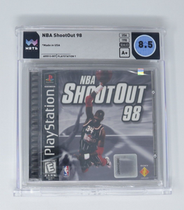 NBA Shootout '98 Sony Playstation Factory Sealed Video Game Wata 8.5 A+ 1998