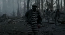 Load image into Gallery viewer, Michael Kenneth Williams Chalky White Boardwalk Empire Screen Worn Prison Outfit