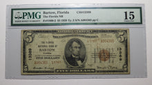 Load image into Gallery viewer, $5 1929 Bartow Florida FL National Currency Bank Note Bill Ch. #13389 F15 PMG