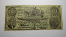 Load image into Gallery viewer, 1861 Confederate Currency Facsimile Political Advertising Note For Geo B. Hays