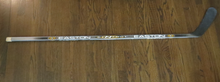 Load image into Gallery viewer, 2001 Very Lightly Used Original Silver Easton Synergy Hockey Stick Sakic Curve