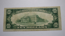 Load image into Gallery viewer, $10 1929 Highland Park New Jersey NJ National Currency Bank Note Bill #12598 VF+