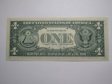 Load image into Gallery viewer, $1 1977 Radar Serial Number Federal Reserve Currency Bank Note Bill UNC 01199110