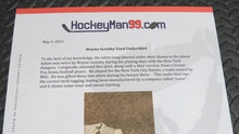 Load image into Gallery viewer, 1996-97 Wayne Gretzky New York Rangers Game Used Worn Gator Undershirt! Jersey