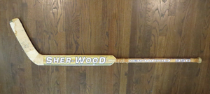 Tommy Salo New York Islanders Game Used & Signed Sherwood Hockey Goalie Stick