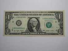 Load image into Gallery viewer, $1 1977 Repeater Serial Number Federal Reserve Currency Bank Note Bill #85548554