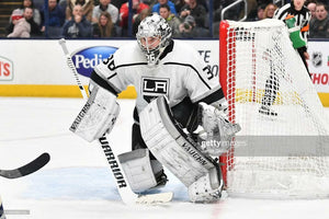 2019-20 Jack Campbell Los Angeles Kings Game Used Photomatched Blocker & Catcher