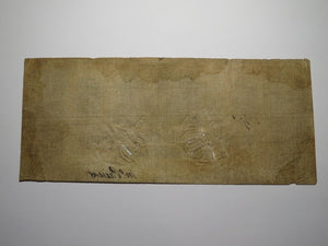 $5 1841 Bristol Pennsylvania PA Obsolete Currency Bank Note Bill Bucks County!