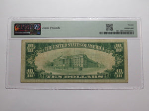 $10 1929 Paris Arkansas AR National Currency Bank Note Bill Ch. #11592 VF20 PMG