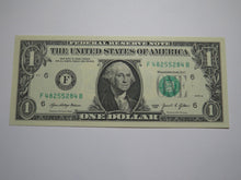 Load image into Gallery viewer, $1 2021 Radar Serial Number Federal Reserve Currency Bank Note Bill UNC 48255284