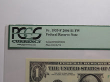 Load image into Gallery viewer, $1-$100 2006-2009 Matching Fancy Serial Numbers Federal Reserve Bank Note Bill
