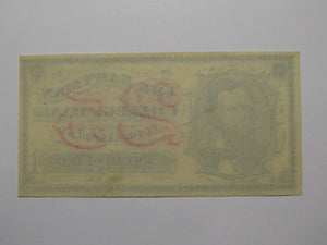 $.25 1870's Poughkeepsie New York Obsolete Currency Note Eastman College