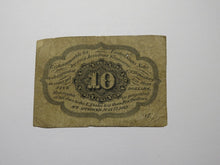 Load image into Gallery viewer, 1863 $.10 First Issue Fractional Currency Obsolete Bank Note Bill 1st Issue