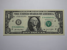 Load image into Gallery viewer, $1 2021 Radar Serial Number Federal Reserve Currency Bank Note Bill UNC 94688649