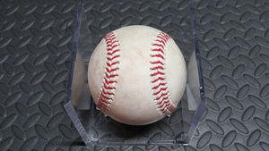 2018 Tanner Roark Washington Nationals Two Strikeout Game Used MLB Baseball!