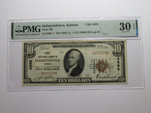 Load image into Gallery viewer, $10 1929 Independence Kansas KS National Currency Bank Note Bill Ch. #4592 VF30