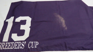 1989 Pleasant Variety Breeder's Cup Turf Grade 1 Race Used Worn Saddle Cloth!
