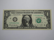 Load image into Gallery viewer, $1 2021 Radar Serial Number Federal Reserve Currency Bank Note Bill UNC 67155176