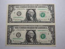 Load image into Gallery viewer, $1 2017 Uncut New York BEP Uncirculated Currency Sheet 2 Federal Reserve Notes
