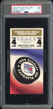 Load image into Gallery viewer, 1994 Stanley Cup Finals Game 7 New York Rangers Vs. Canucks Hockey Ticket Stub