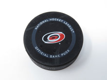 Load image into Gallery viewer, 2022 Boston Bruins Vs. Carolina Hurricanes Game 2 NHL Playoffs Game Used Puck G2