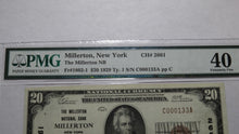 Load image into Gallery viewer, $20 1929 Millerton New York NY National Currency Bank Note Bill Ch. #2661 XF40