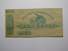 Load image into Gallery viewer, $.10 1863 Uniontown Ohio OH Obsolete Currency Bank Note Bill Fauley &amp; Brechbill