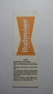 January 11, 1987 New York Rangers Vs. Vancouver Canucks NHL Hockey Ticket Stub