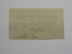 $20 1861 Confederate Bond Coupon Certificate Currency Bank Note Bill UNC