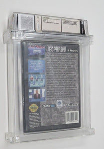 Brand New Jeopardy! Sega Genesis Factory Sealed Video Game Wata Graded 9.4 B+